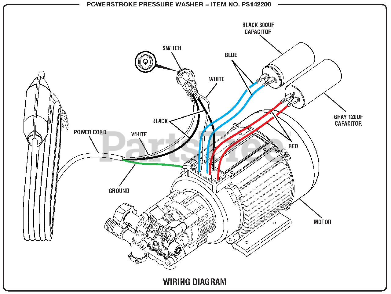 Electric Pressure Washer Wiring Diagram