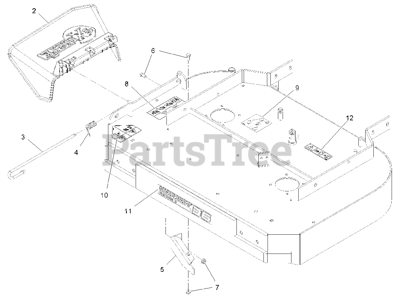 Exmark VHS481GKA36200 Exmark 36" Viking Hydro SSeries WalkBehind