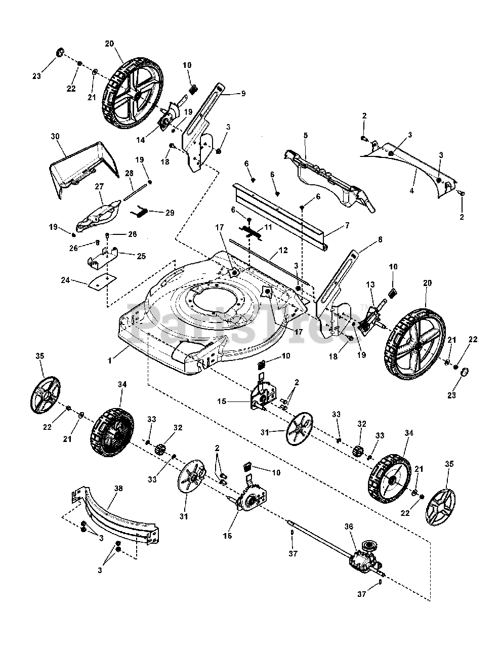 Snapper SPV 22675HW (7800190) Snapper 22" WalkBehind Mower, 6.75hp