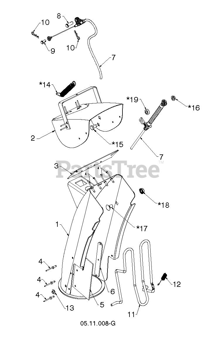 Husqvarna ST 224 (96191008705) Husqvarna 24" Snow Blower (201903