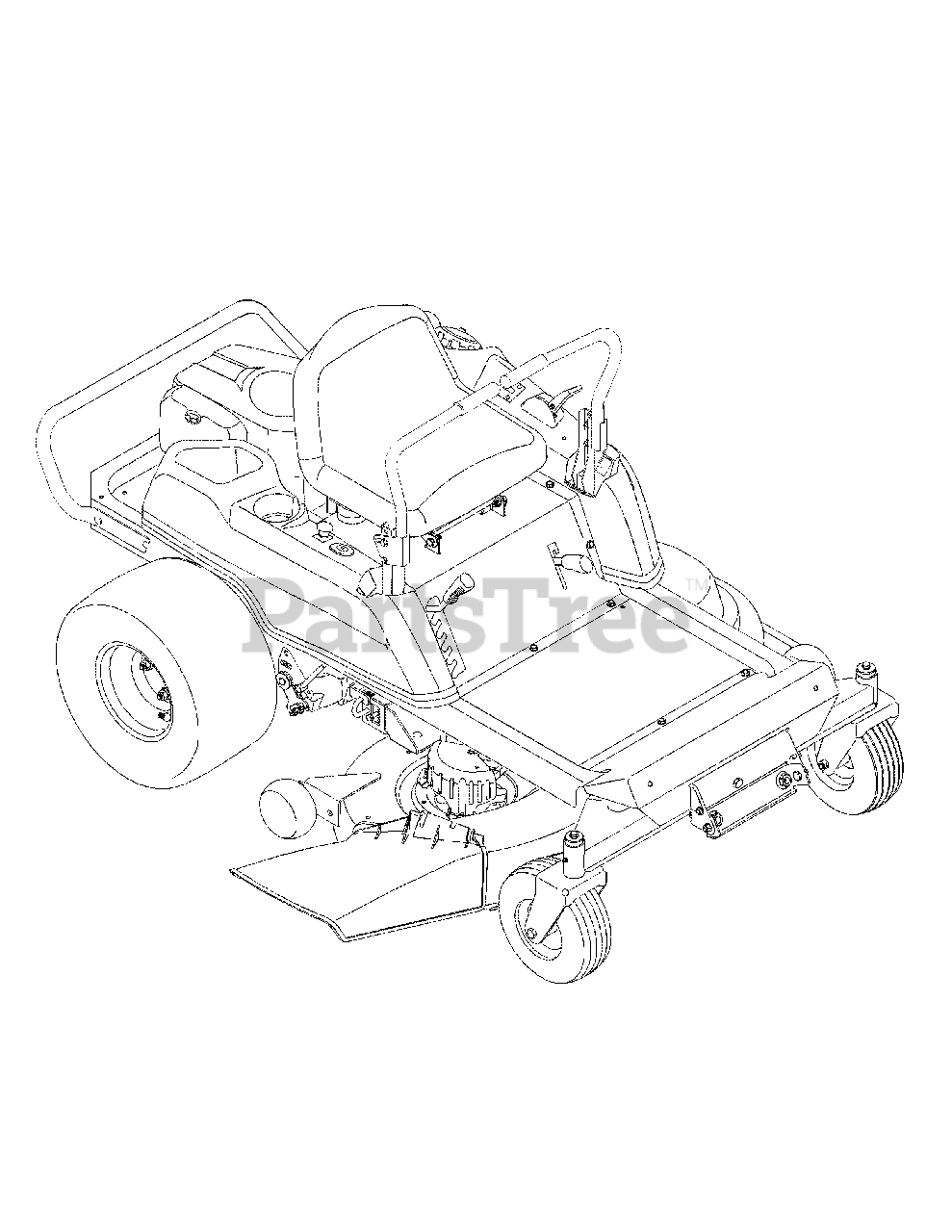 Troy Bilt 17BE2ACG011 Troy Bilt Colt XP Zero Turn Mower 2010