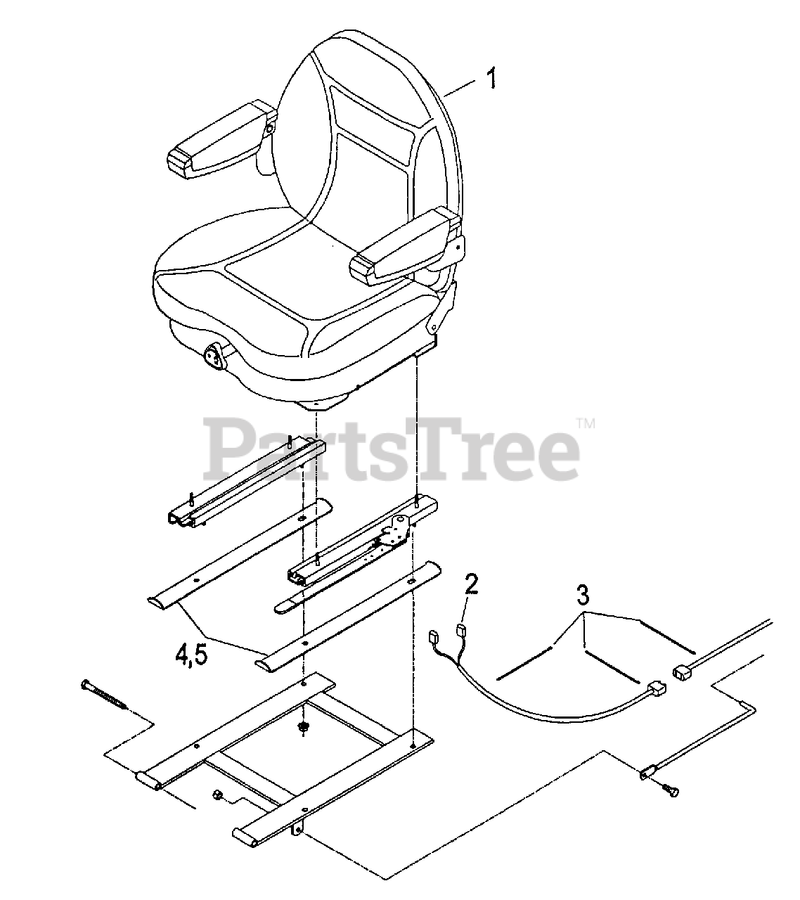 Exmark LZ25KC603 Exmark 60" Lazer Z ZeroTurn Mower, 25hp Kohler (SN 130000 149999) (1997