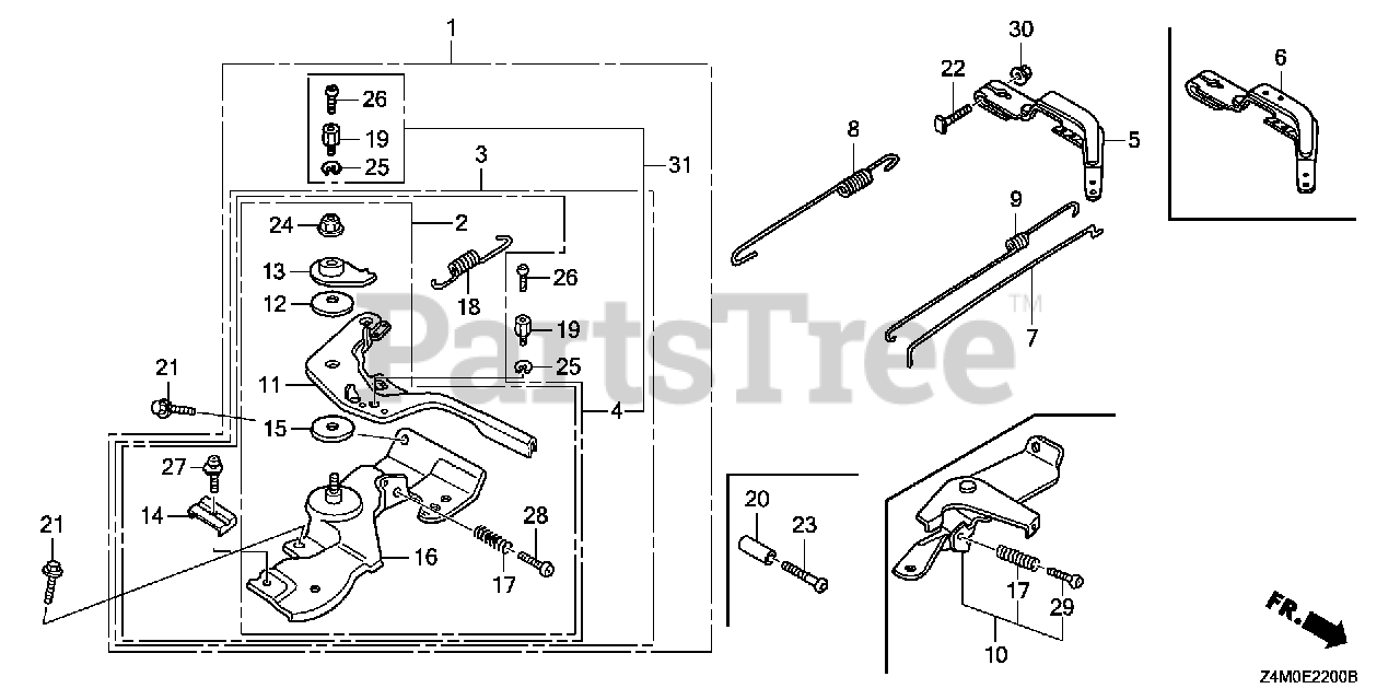 32 Honda Gx160 Governor Spring Diagram