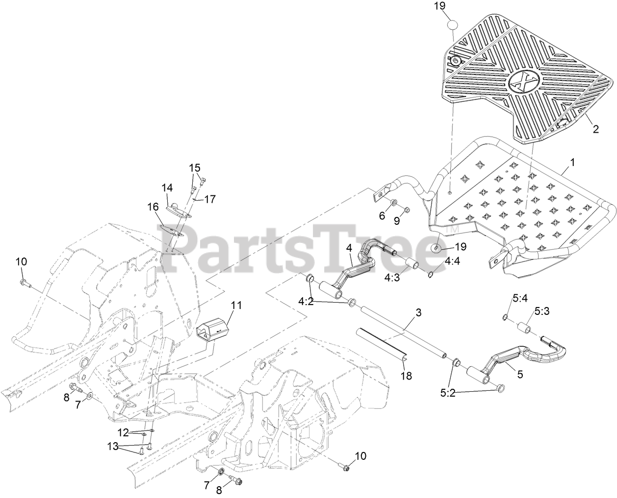 Exmark STS730GKA52400 Exmark 52" Staris SSeries StandOn Mower, Kaw