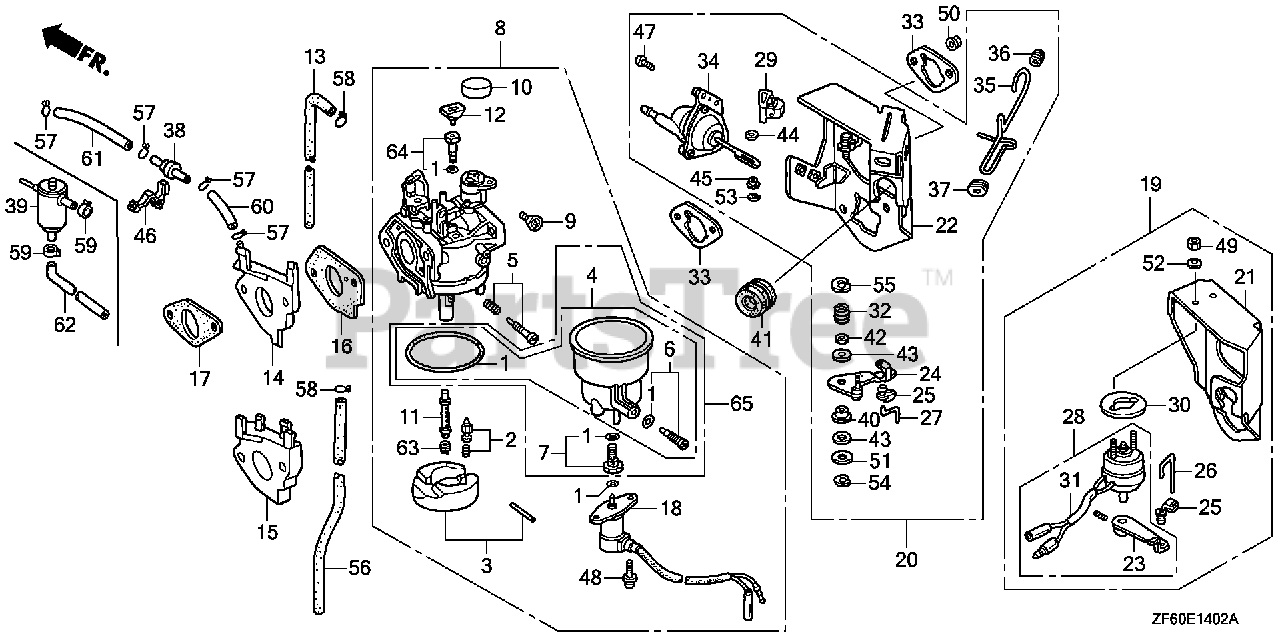 Honda GX390 K1 ED6 (GCAA) Honda Engine, Made in Japan (SN GCAA