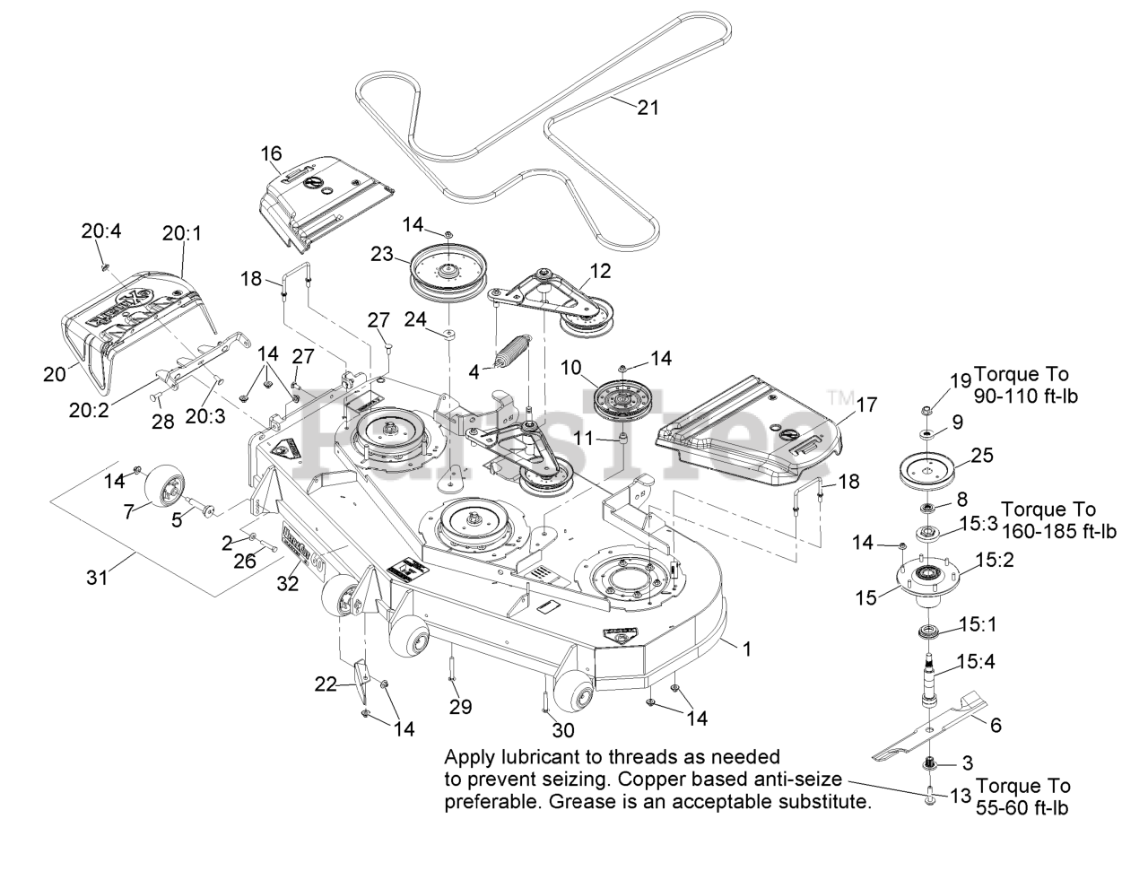Exmark LZX29KA606 - Exmark 60