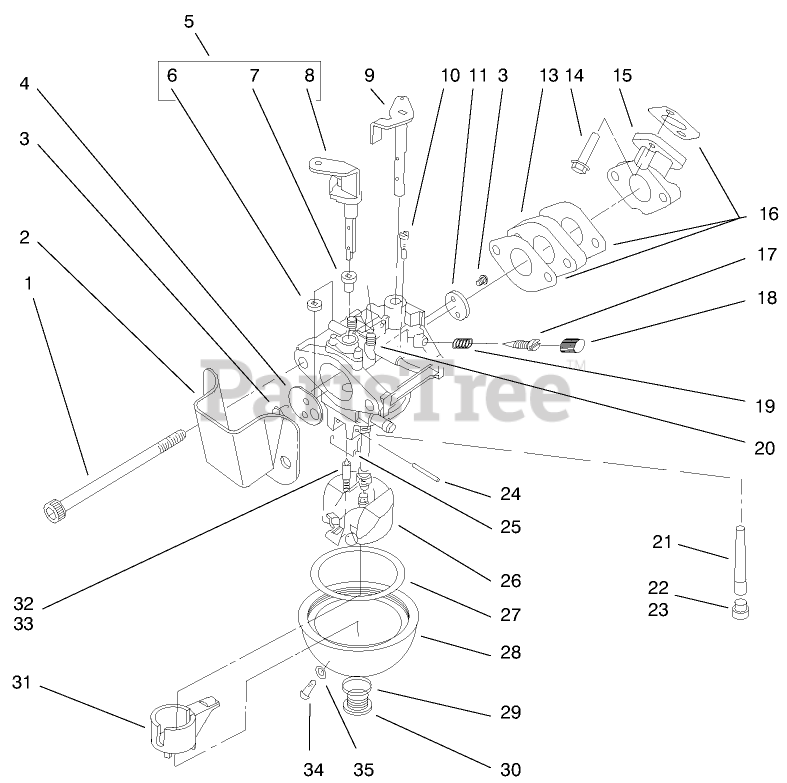 Toro 38435 (CCR 3000) - Toro Snow Thrower (SN: 089000001 - 089999999