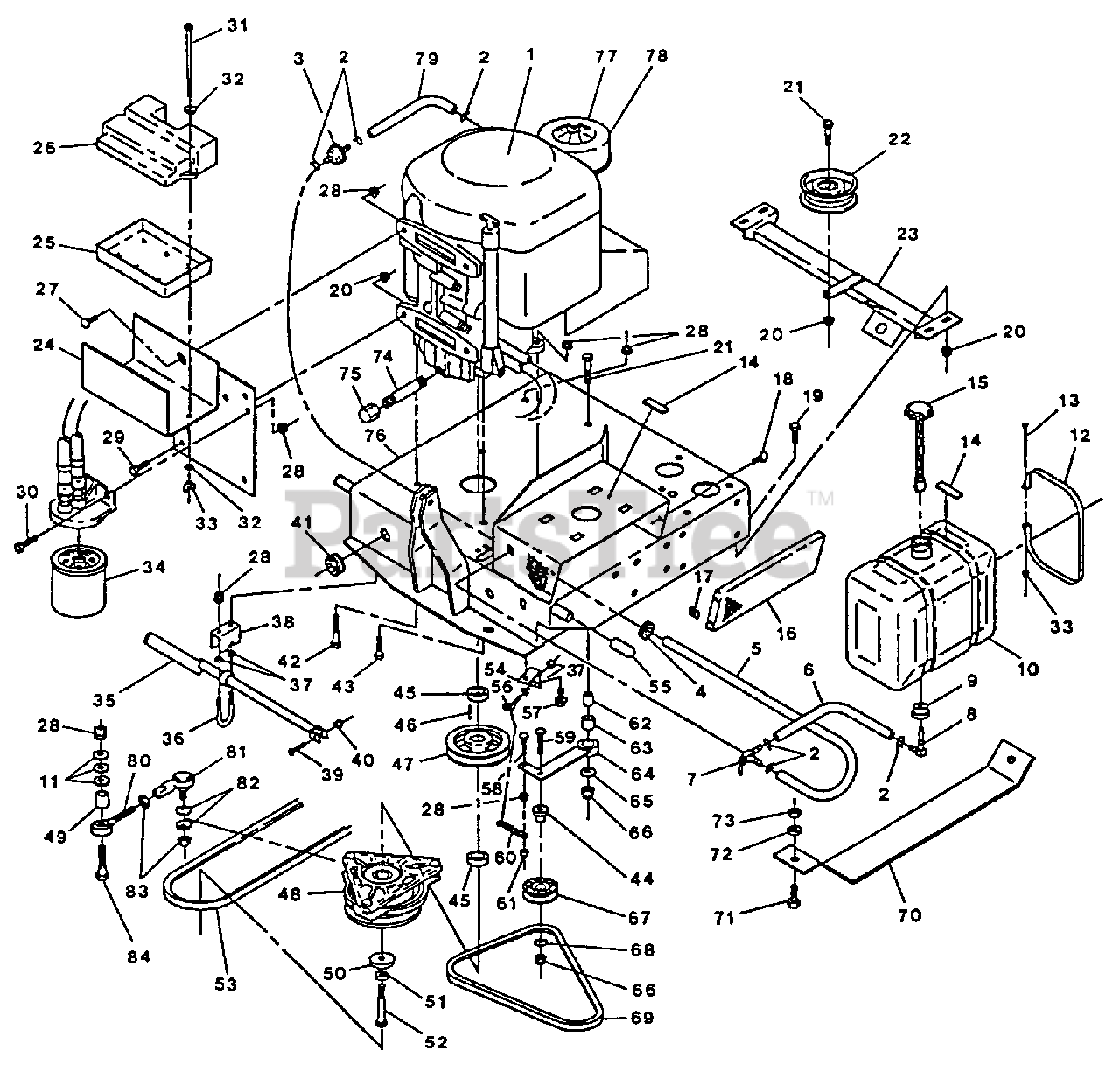 Exmark 30 Parts Diagram