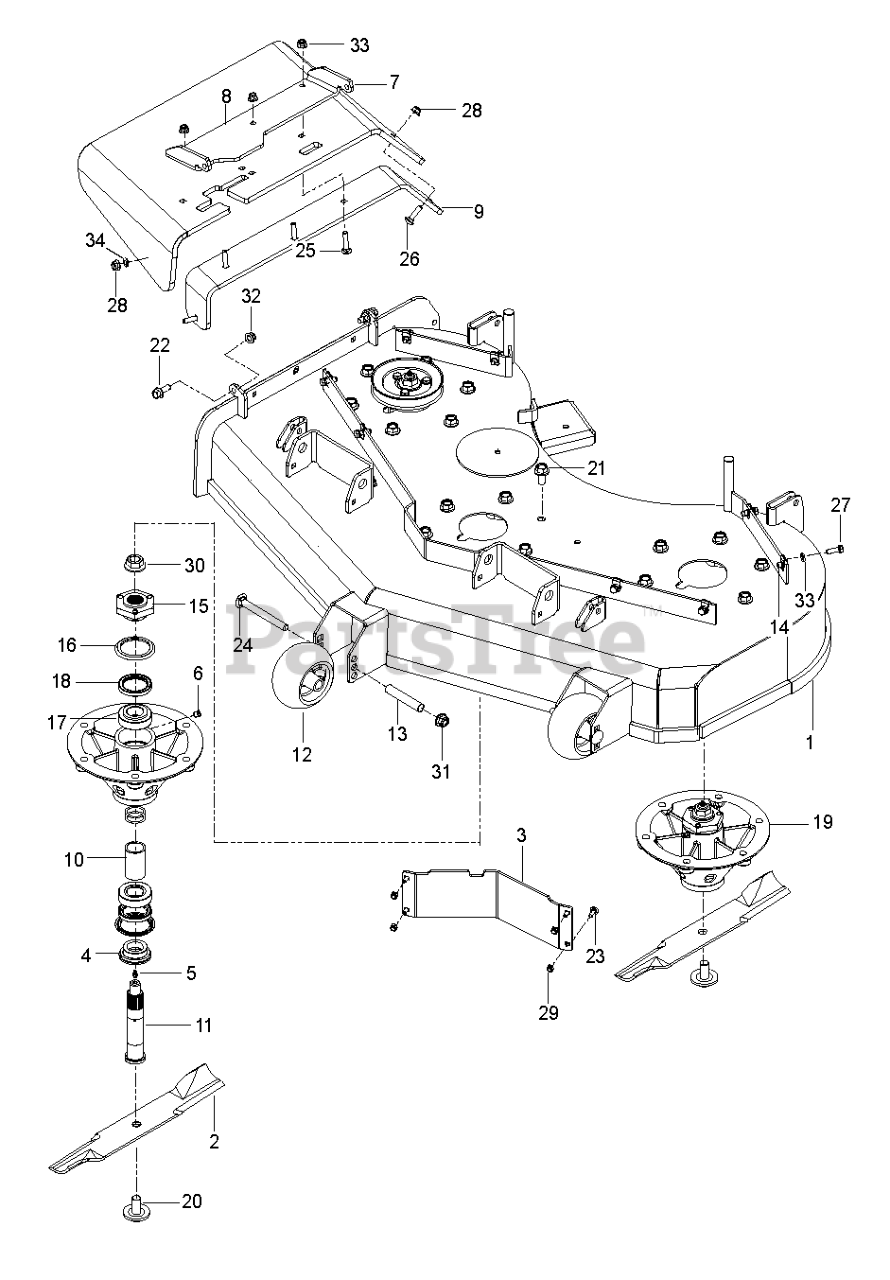 RedMax CZT 60 L (96794370100) RedMax 54" ZeroTurn Riding Mower