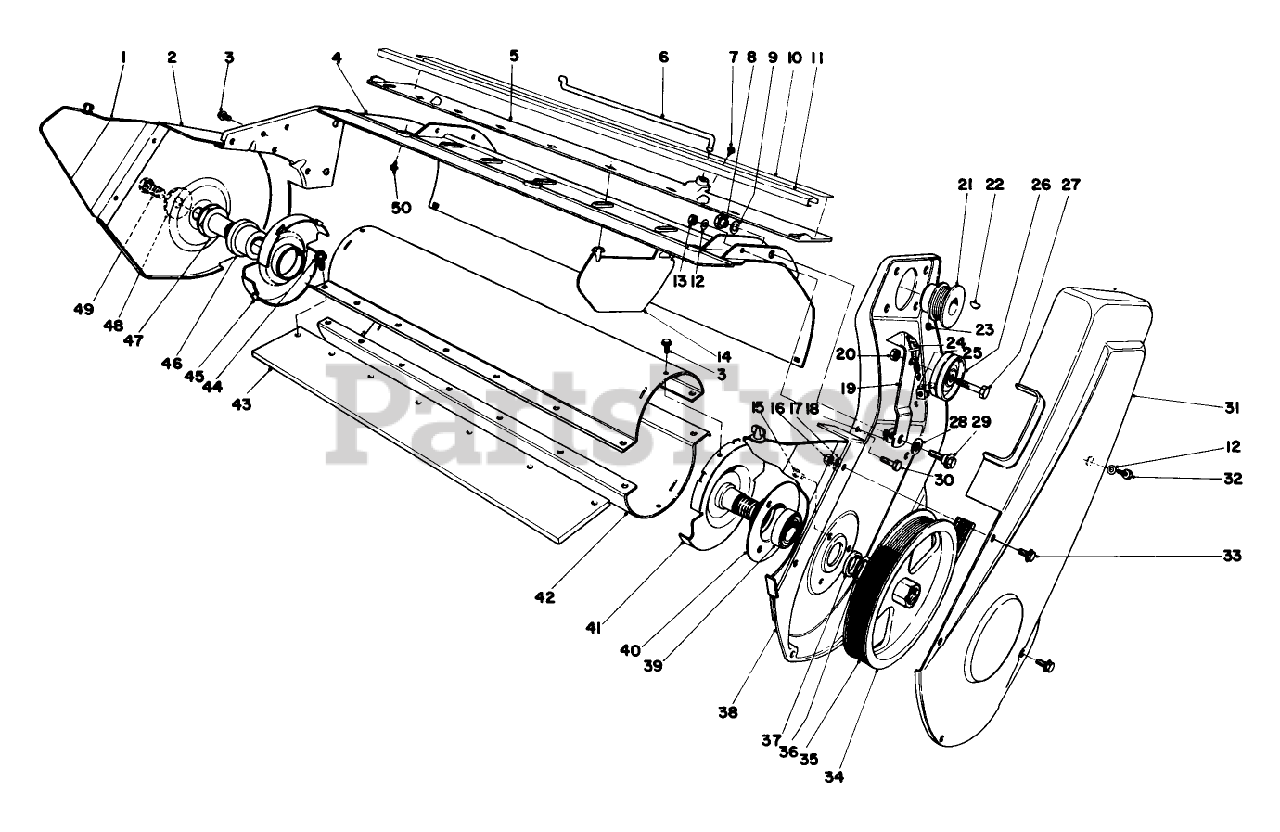 Toro 38242 (S-200) - Toro Snow Thrower (SN: 003000001 - 003999999