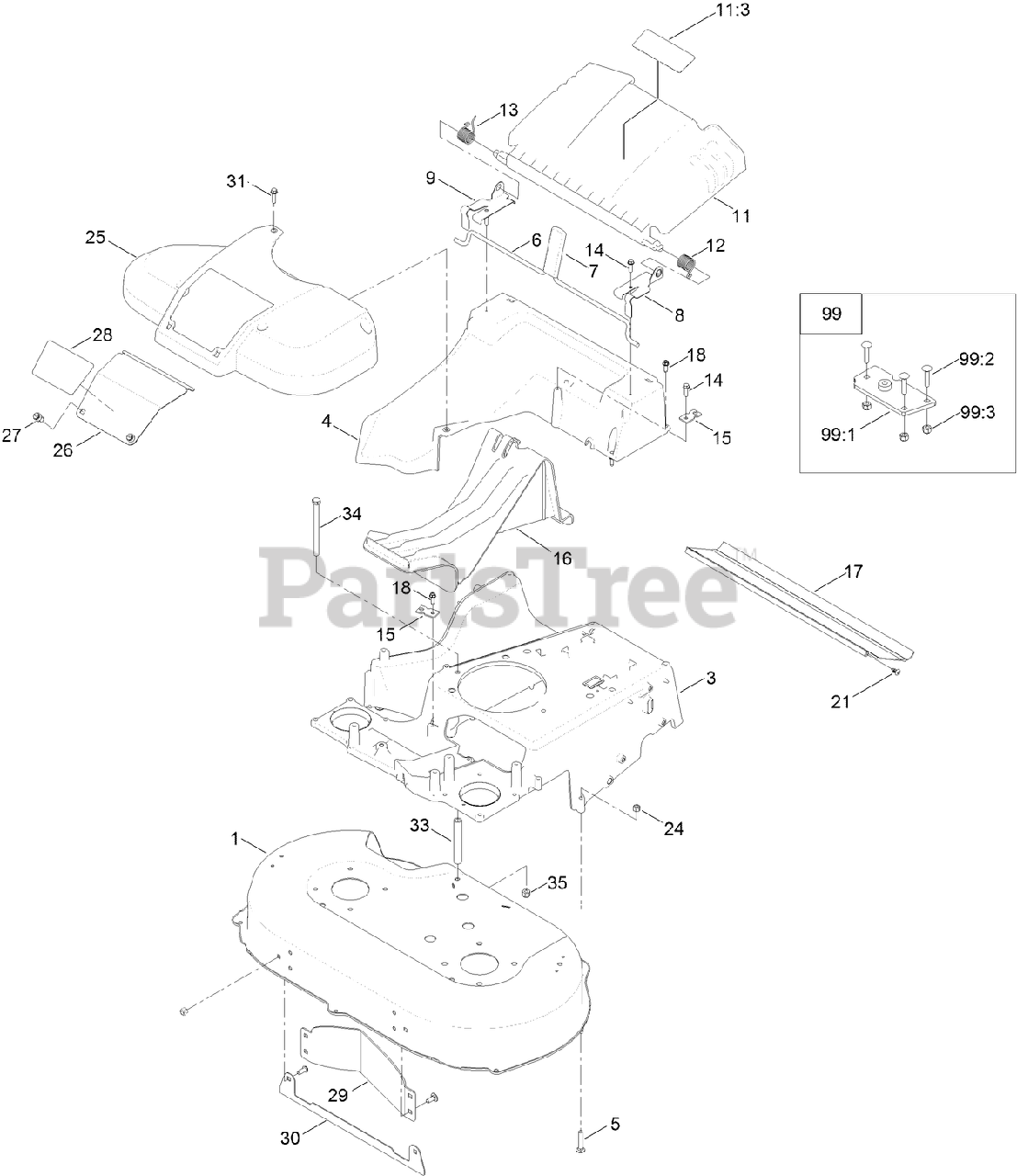 Toro timemaster 2025 30 inch parts