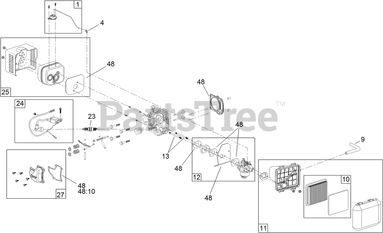 Toro recycler 22 carburetor diagram deals