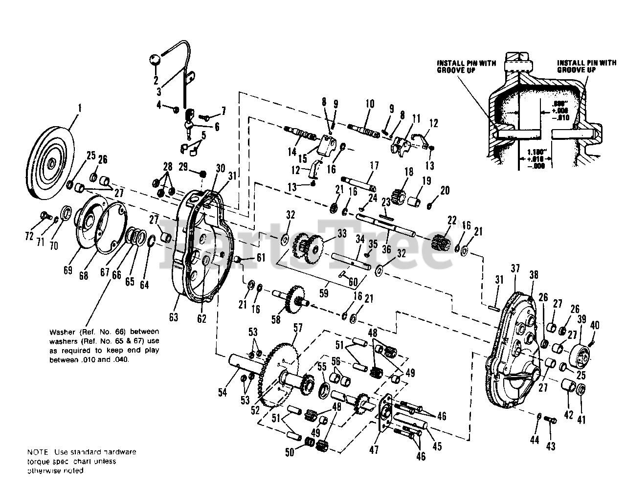 Lawn tractor transmission deals