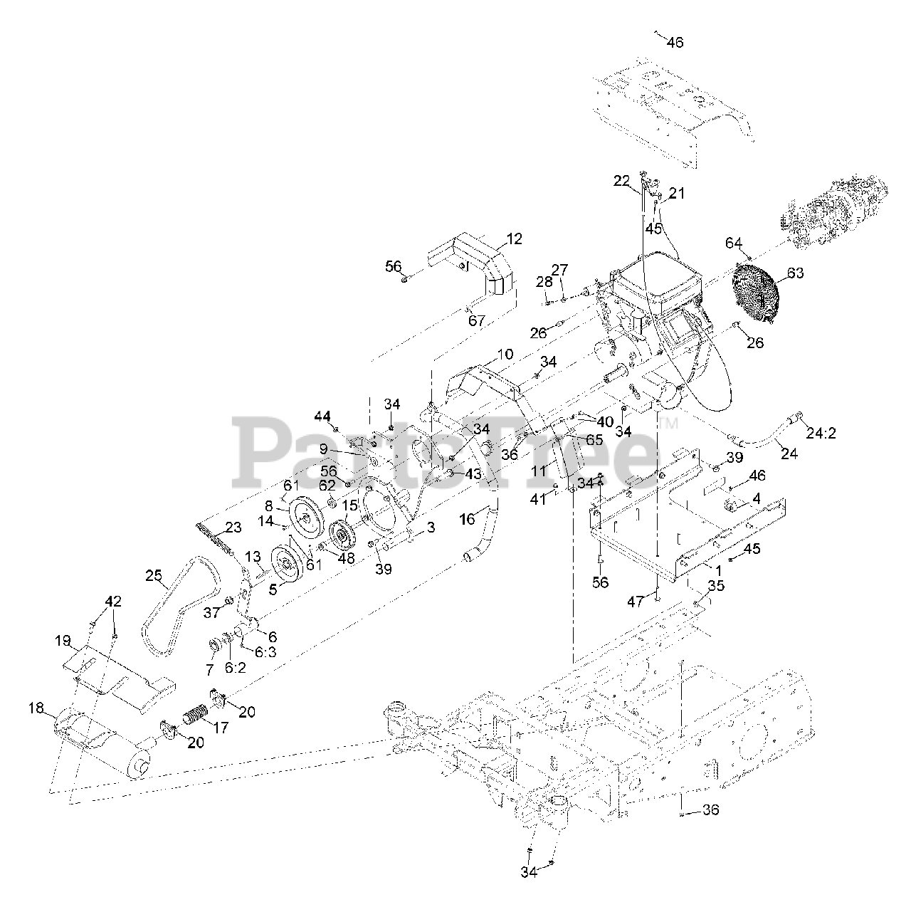 Exmark ZS5260 Exmark ZSpray ZMax Standon Sprayer, 5 GPM Pump (SN