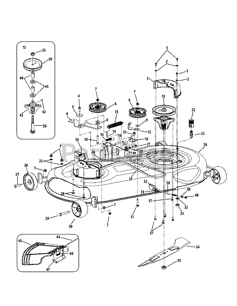 Cub Cadet Ltx 1046 Vt  13vr91at009