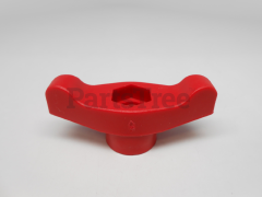 720-04124 - Wing Knob, 5/16"-18 X 1.73" Red