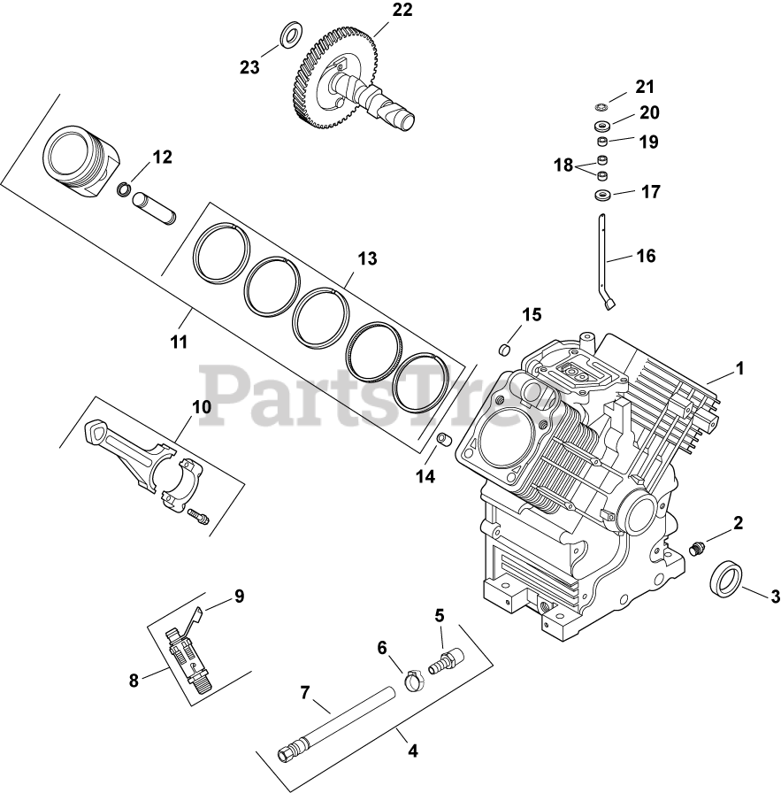 Kohler CH2064713 Kohler Command PRO Twin Engine, Made for Miller