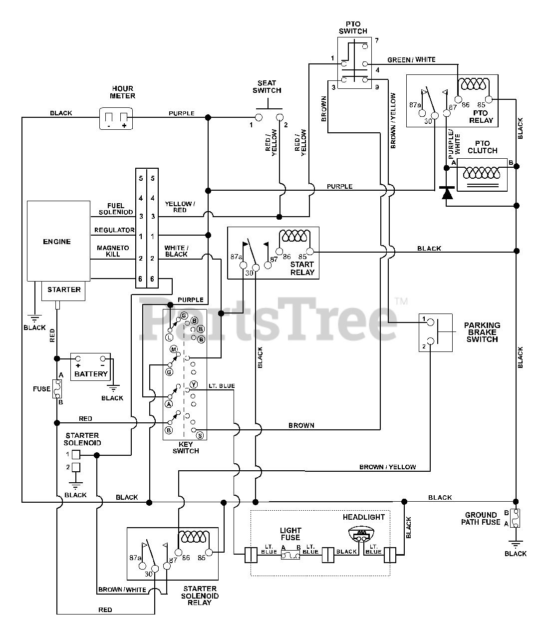 Ariens 915501 (1744) - Ariens Zoom 44