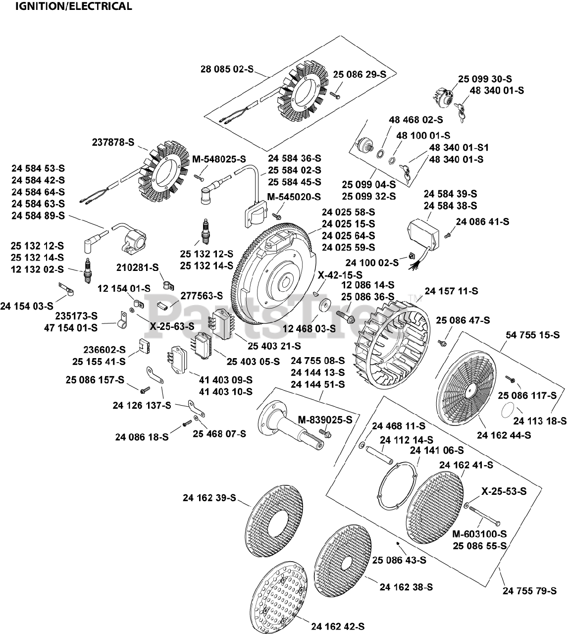 Kohler CH750-0026 - Kohler Command PRO Engine, Made for Toro/Exmark, 27hp, 747cc Ignition ...