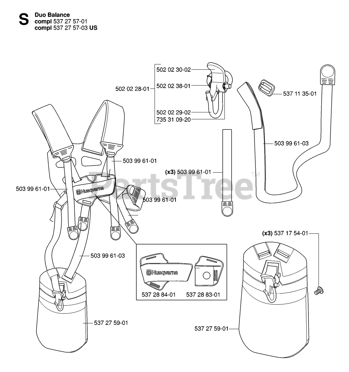 Husqvarna 235 R Husqvarna String Trimmer (SN 20061400001 20070100000) HARNESS Parts Lookup