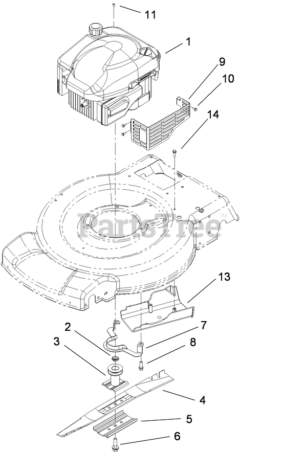 Toro 20352 Toro 22" Recycler WalkBehind Mower (SN 290000001