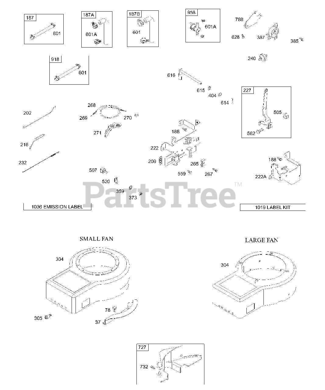 Serbatoio Completo Carburante Per Briggs & Stratton Falciatrice Primer - Foto 3