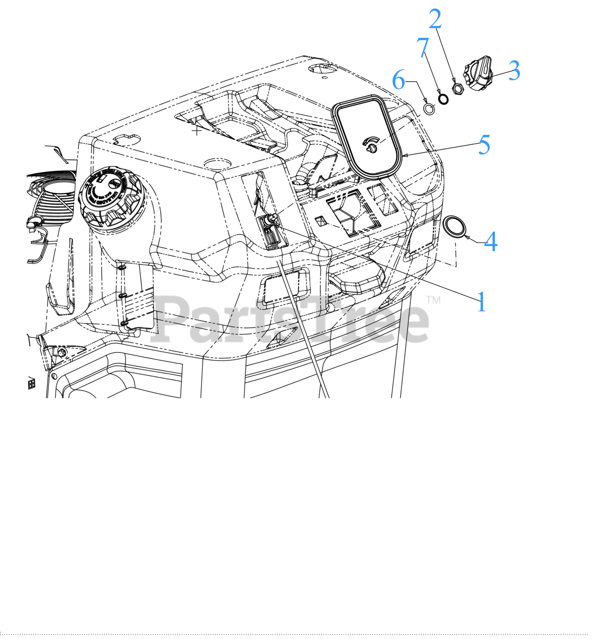 Cub Cadet XT1LT42 (13A6A9CS056) Cub Cadet 42" XT1 Enduro Lawn