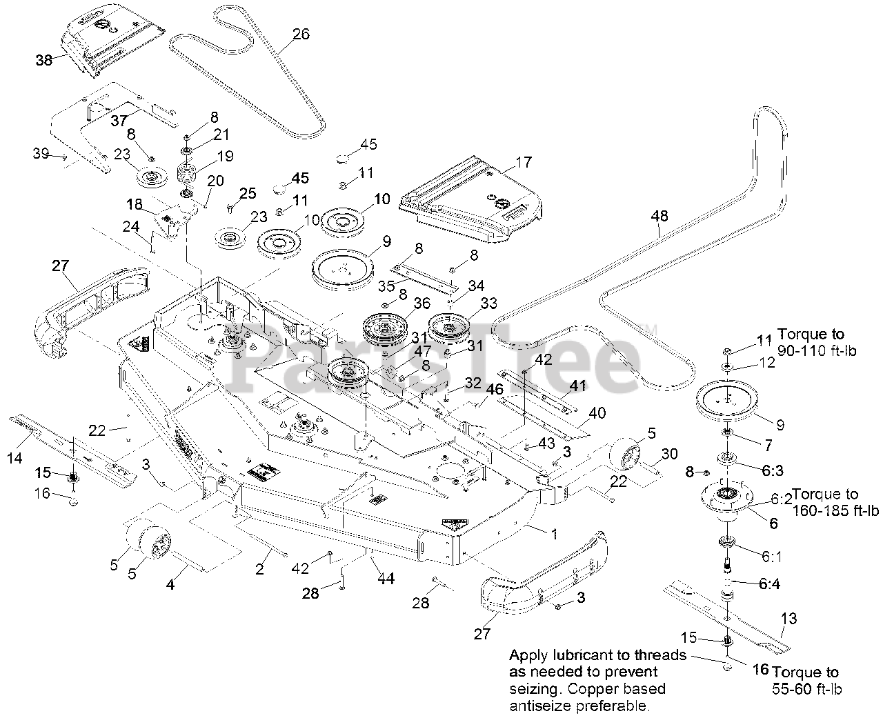 Exmark LZDS902K72RD Exmark 72" Lazer Z DSSeries ZeroTurn Mower
