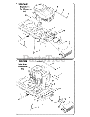 Cub cadet ltx 1050 engine hotsell