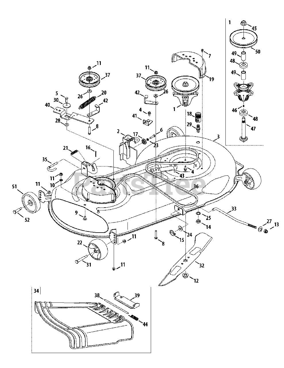 Cub Cadet Ltx 1046  13wp91at010