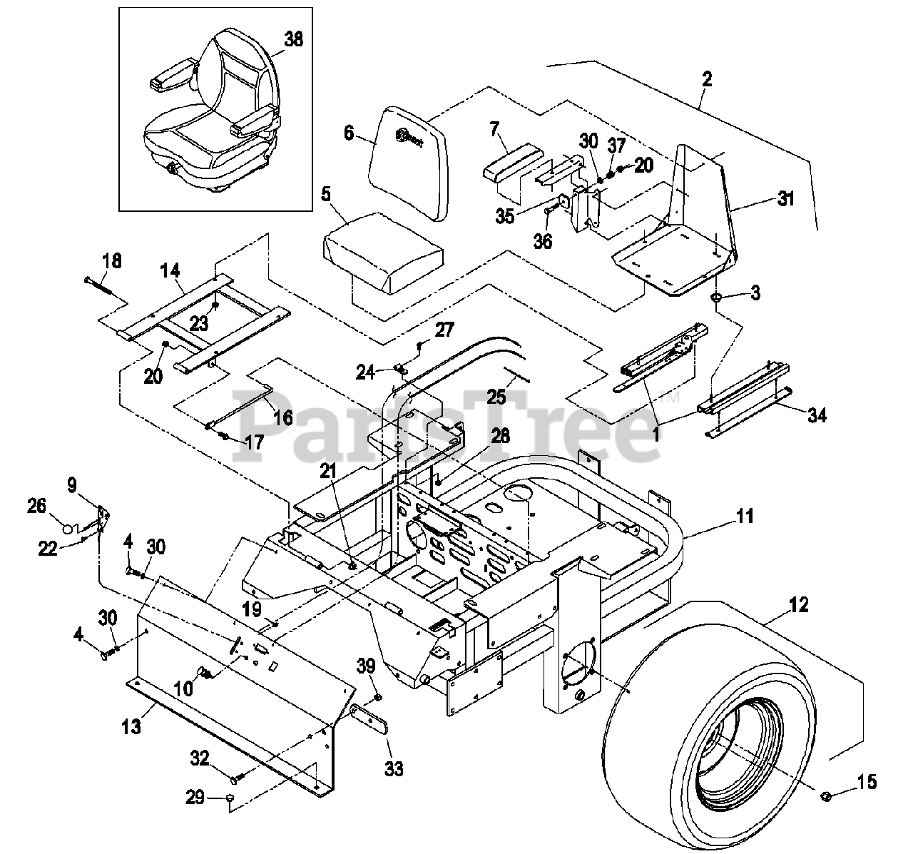 Exmark Lazer Z Parts Diagram