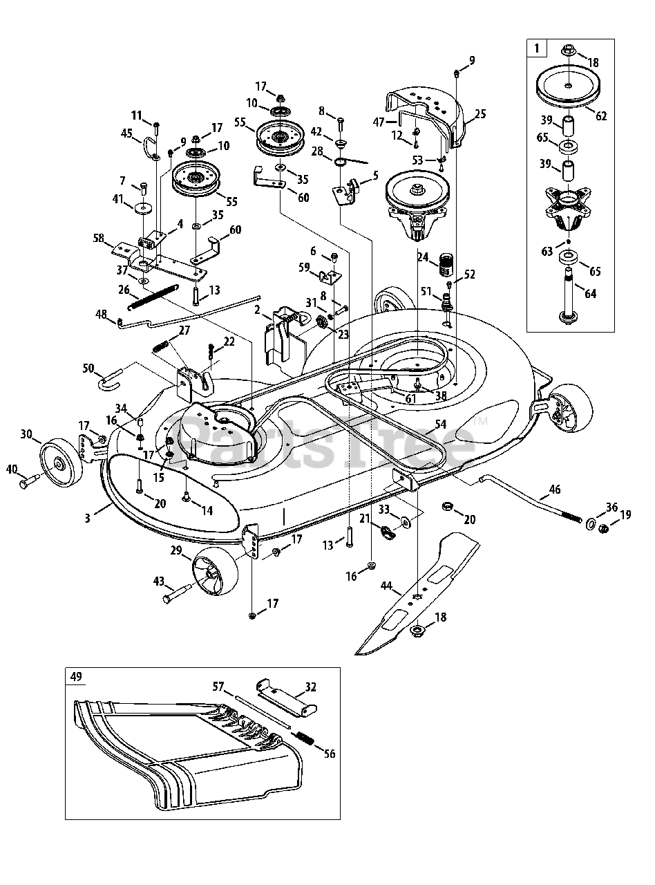 Cub Cadet Ltx 1045  13ax91at056