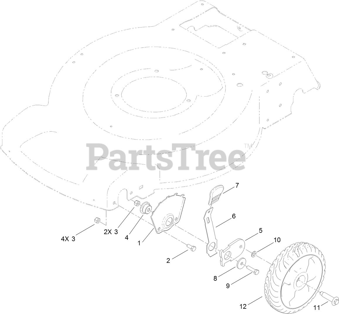 Toro 20332 Toro 22" Recycler WalkBehind Mower (SN 312000001