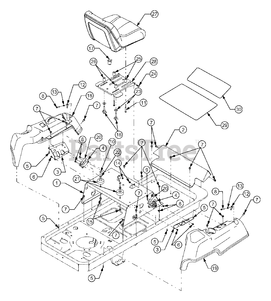 Cub Cadet Rzt-22  17aa5a7p710