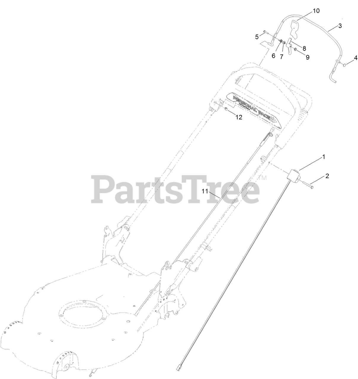 Toro 21383 Toro Super Recycler Walk Behind Mower SN 400000000