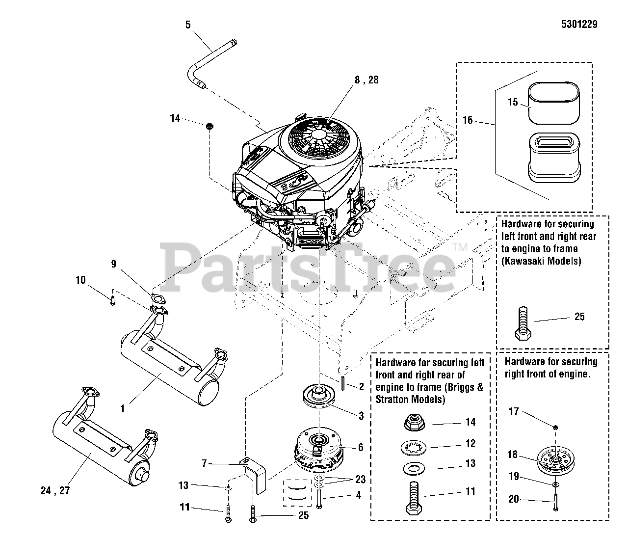 Snapper B 2648 (5900731) Snapper 500Z Series 48" ZeroTurn Mower