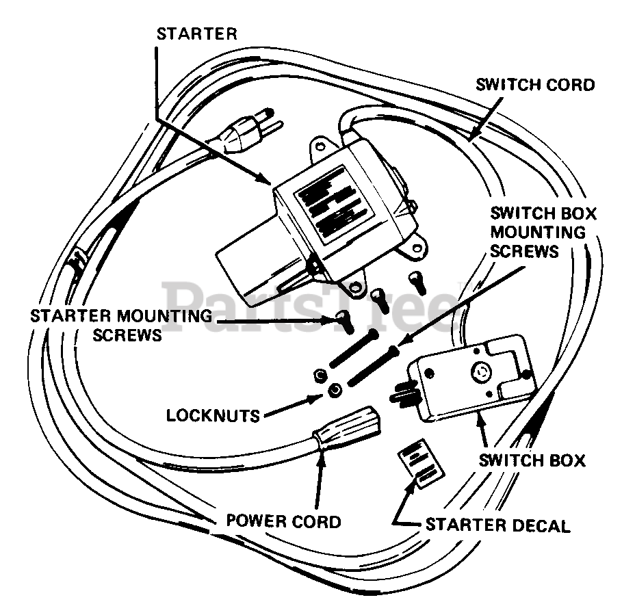 Ariens 724008 Ariens Electric Start Kit Electric Starter Kit 120V
