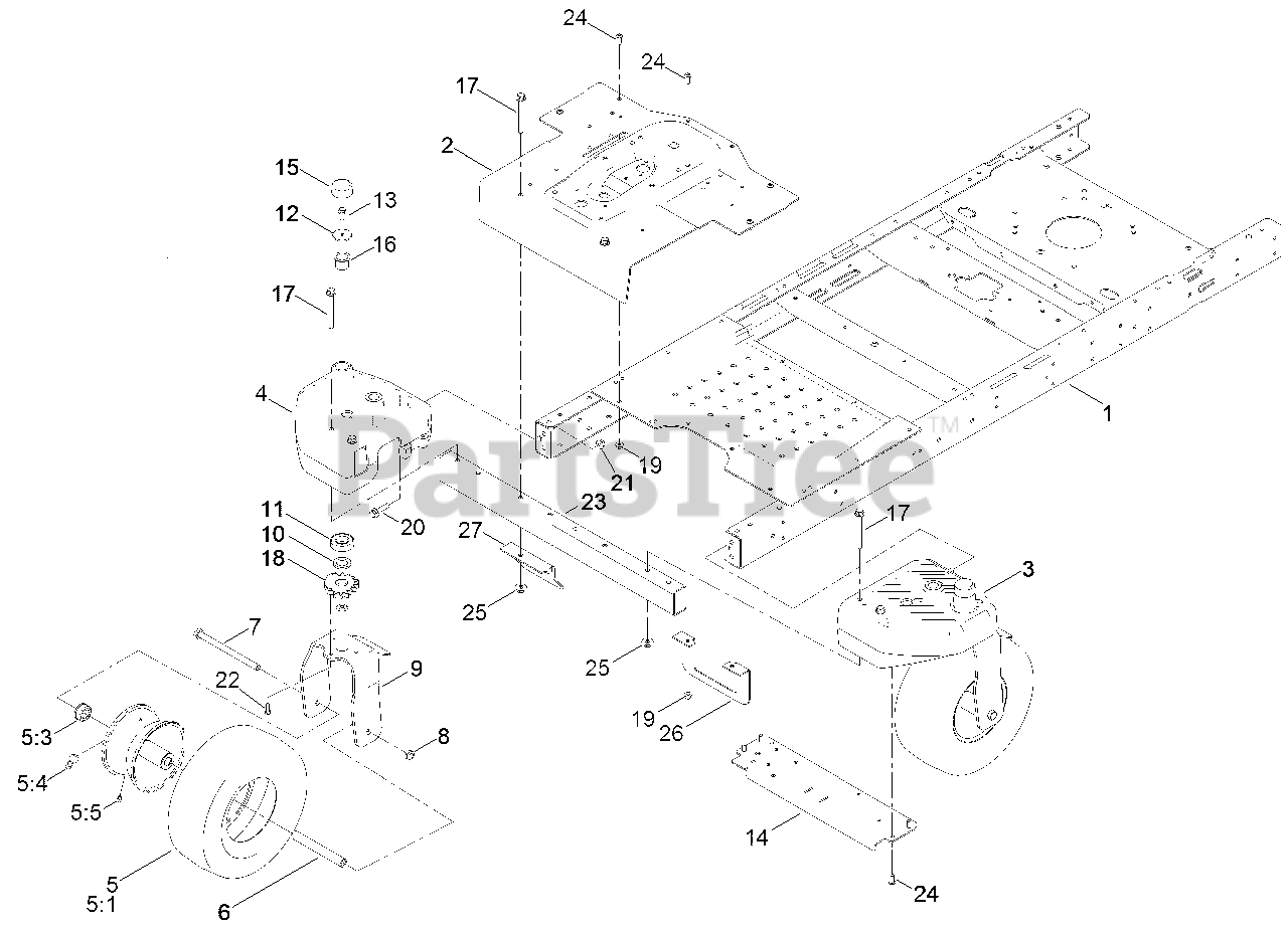 Exmark QSS708GEM50200 Exmark 50" Quest SSeries ZeroTurn Mower