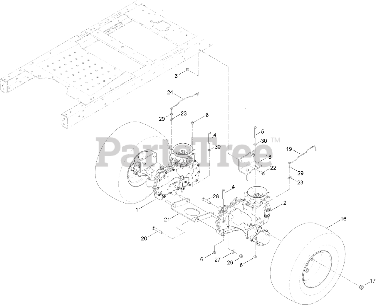Toro 74721 (SS 4225) Toro 42" TimeCutter ZeroTurn Mower (SN