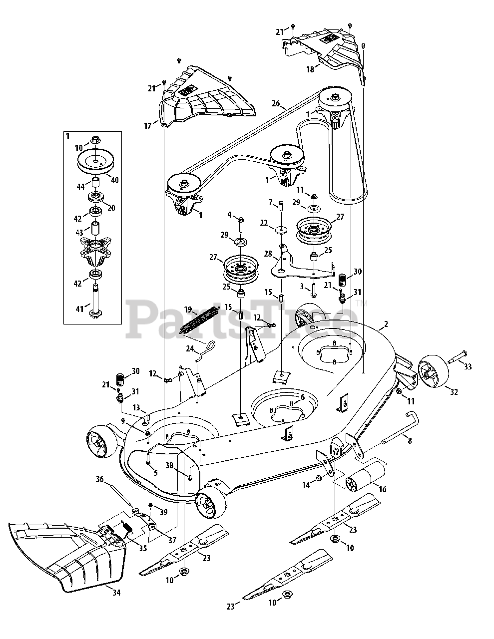 Cub Cadet Xt1-lt 50  13aqa1cq056