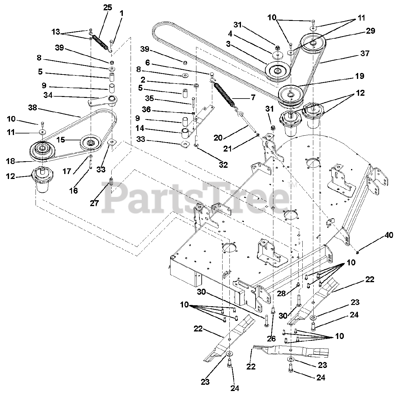 Gravely 991080 Pro Turn 152 Gravely Pro Turn 52 Zero Turn Mower