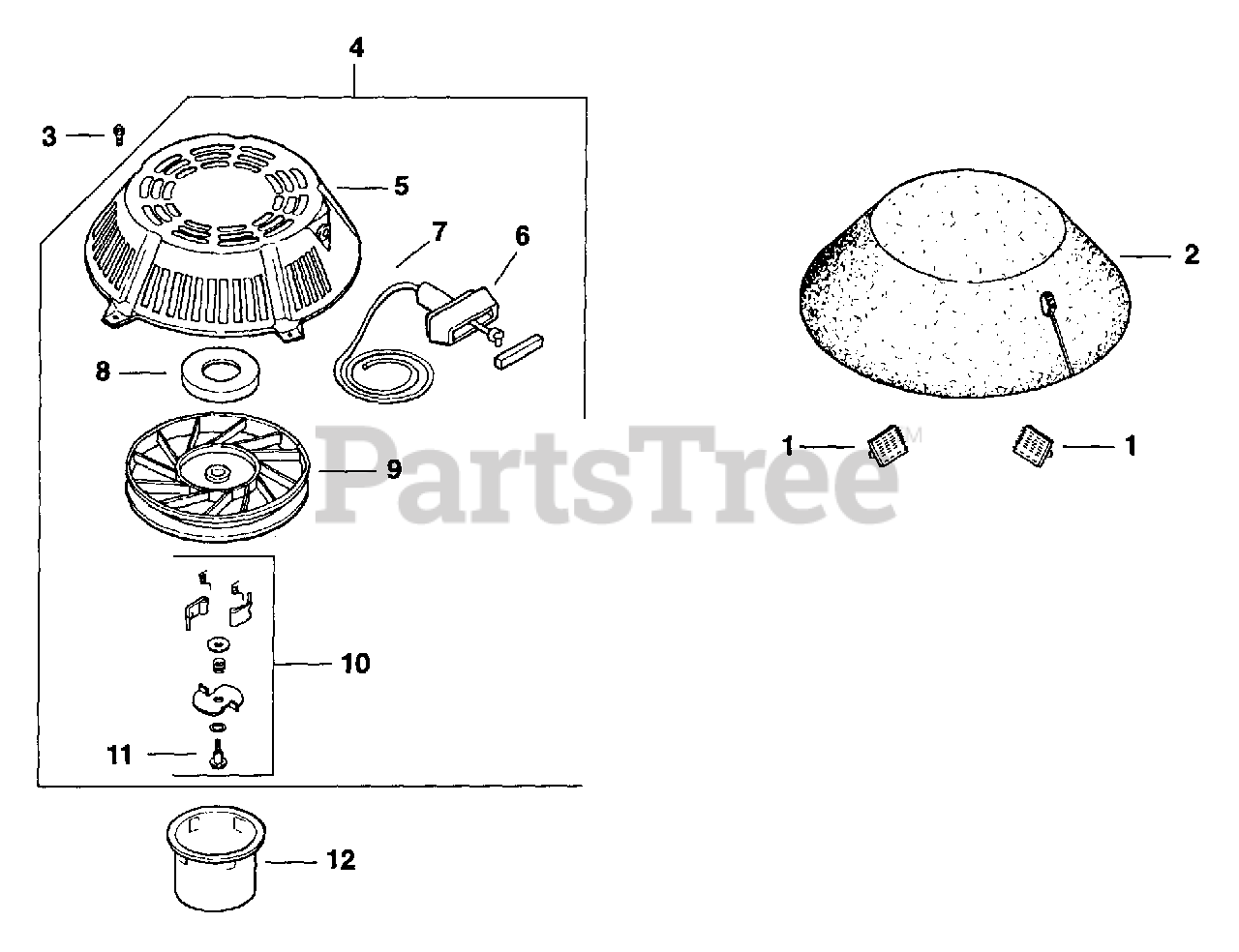 Exmark M4815kc Exmark 48 Metro Walk Behind Mower 15hp Kohler Sn 160000 189999 1998 Starting System Pg 27 Parts Lookup With Diagrams Partstree