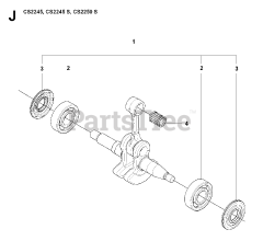 CS 2245 - Jonsered Chainsaw (2008-09) Parts Lookup with Diagrams ...