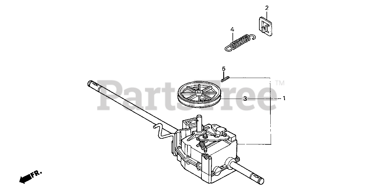 Honda HRB216 TDA (MAAA) Honda WalkBehind Mower, Made in USA (SN MAAA1000001 MAAA9999999