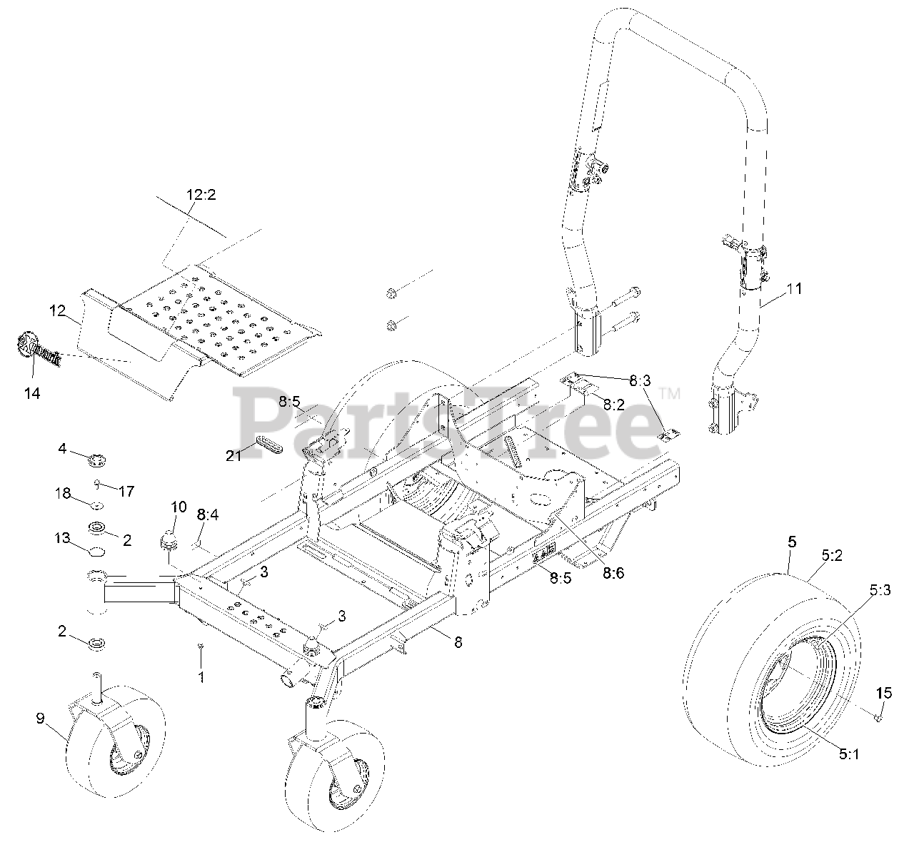 Exmark RAX730GKA604A3 Exmark 60" Radius XSeries ZeroTurn Mower