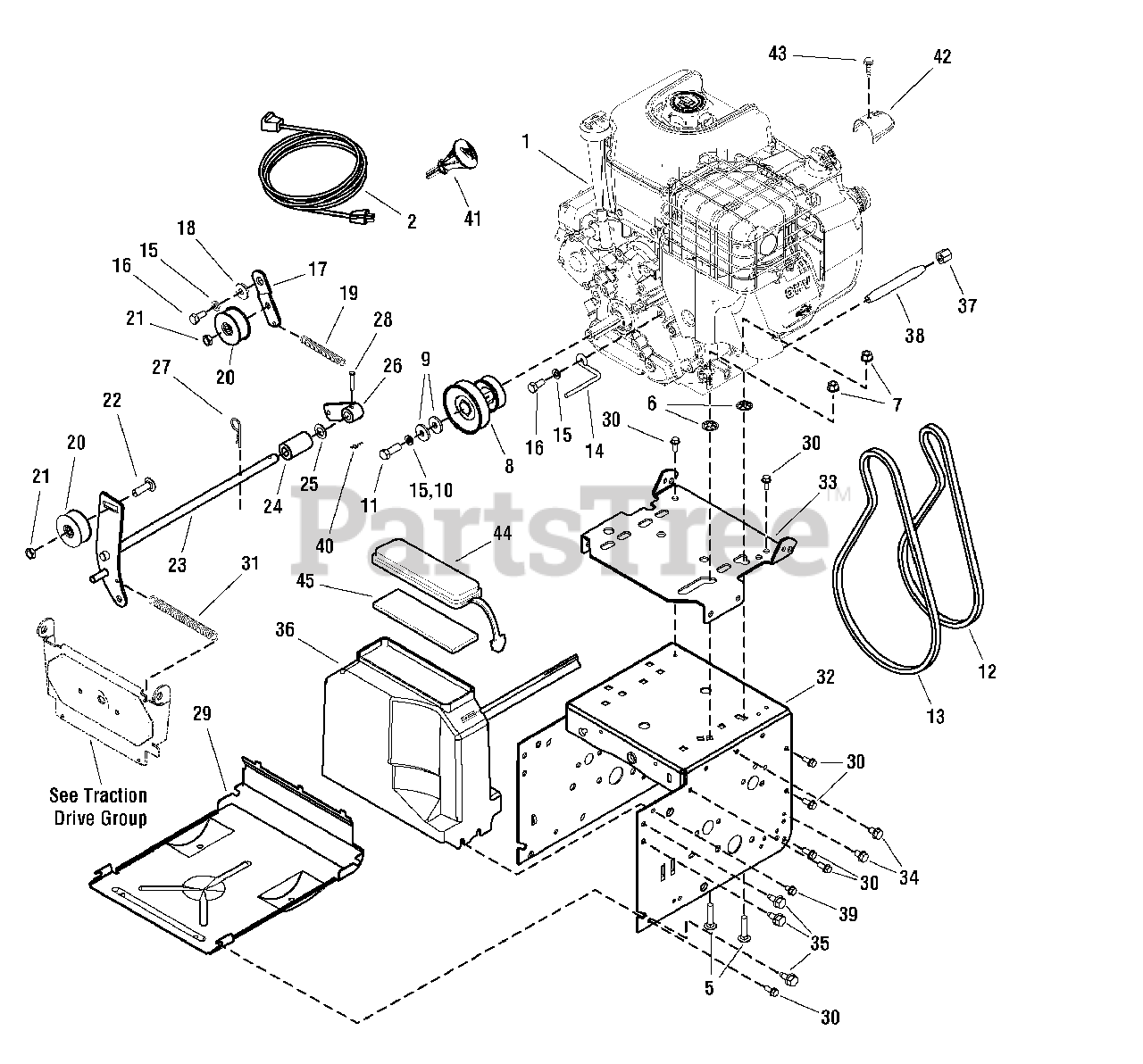 Craftsman C950-52850-0 (1695560) - Craftsman 27" Snow Thrower, Canada