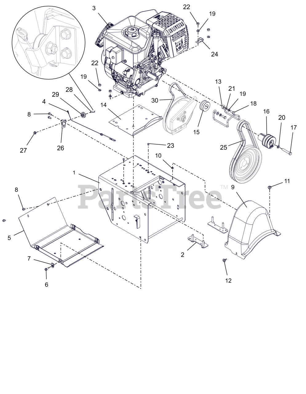 Ariens 921049 Ariens Deluxe 30" EFI Snow Blower, Ariens AX 306cc EFI