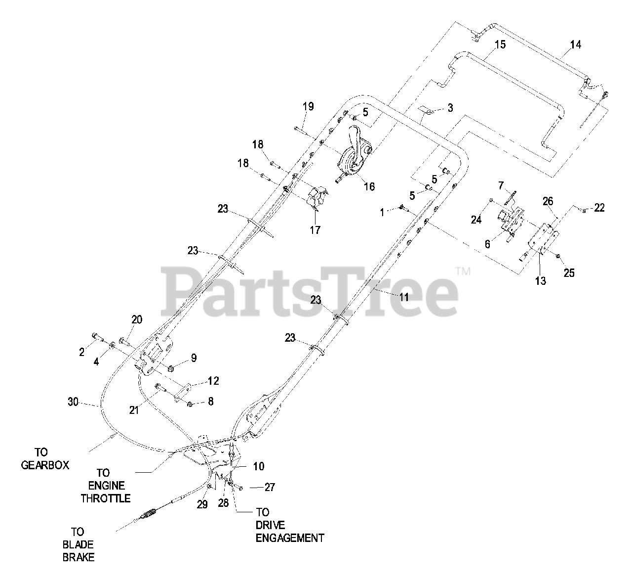 Exmark MS6KA26B Exmark 26" Metro WalkBehind Mower, 6HP Kawasaki (SN