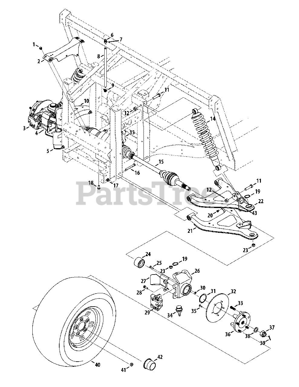 Cub Cadet Volunteer 467 Efi Camo  37bm467d710