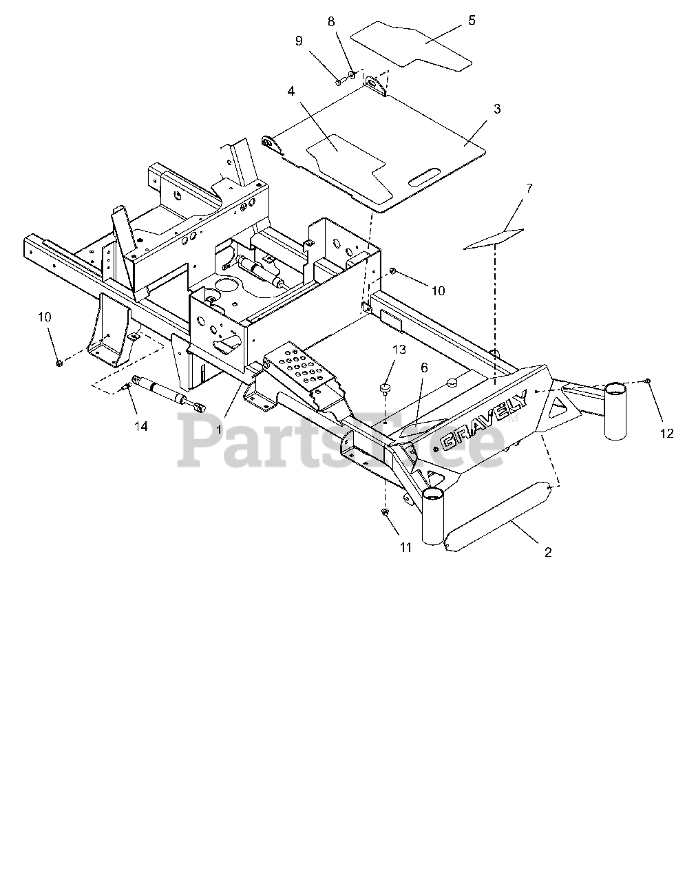 Gravely 991144 top